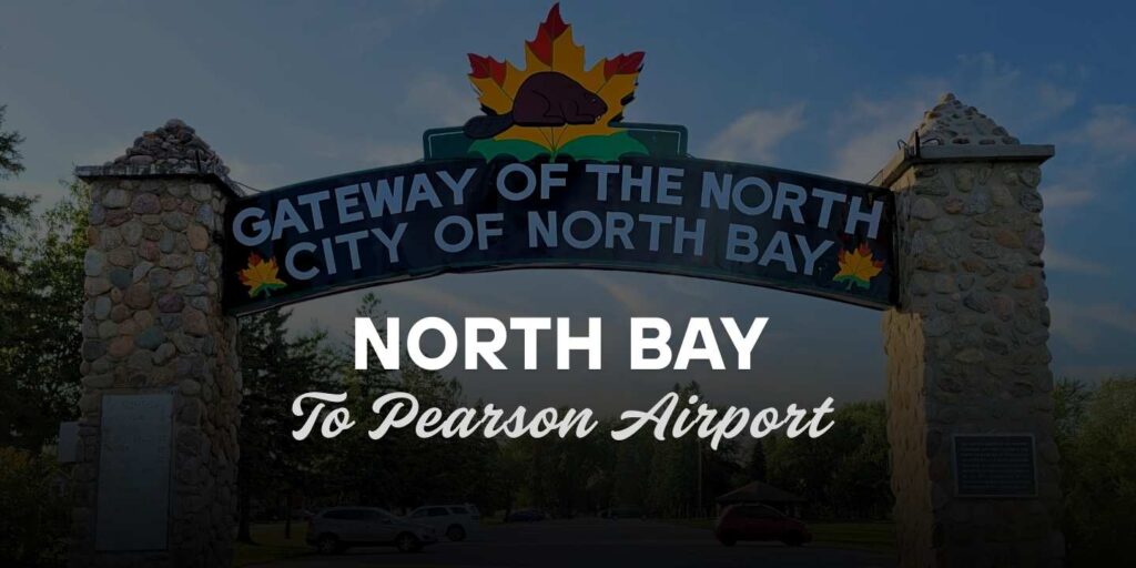taxi and limo for north bay to pearson airport