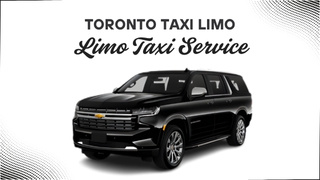 luxury 7 seater SUV from toronto taxi limo