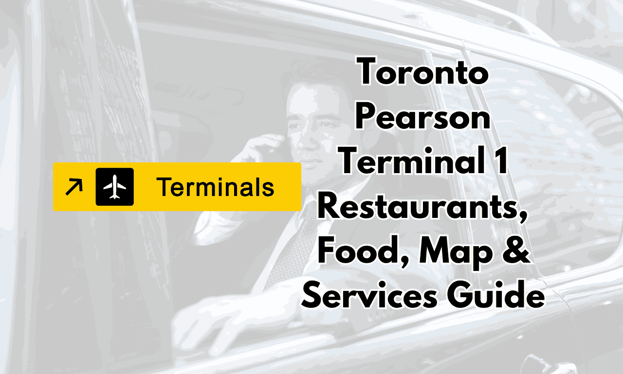 Best Toronto Pearson Airport Restaurants Terminal 1